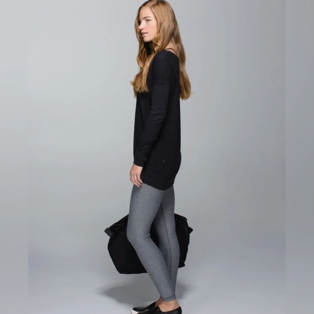 Lululemon The Sweater Life Knit Long Sleeve Shirt Top